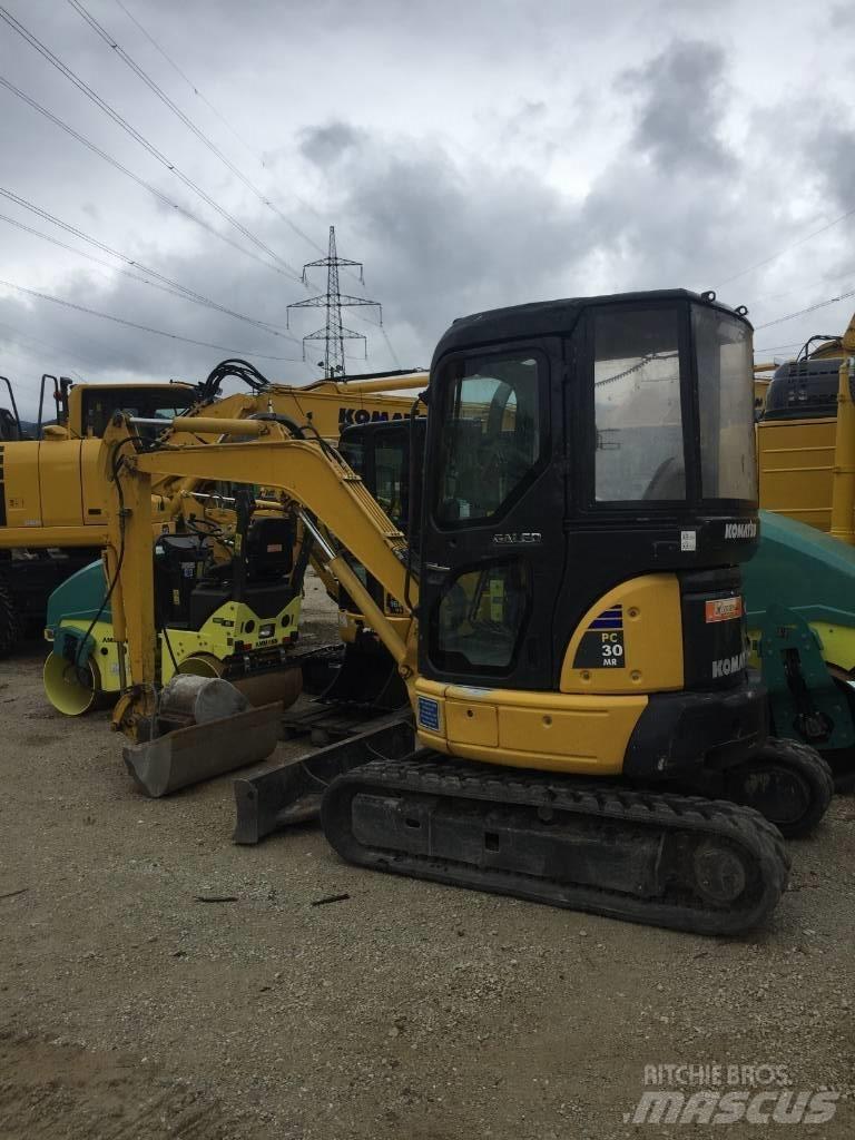 Komatsu PC30MR-2 小型挖土機/掘鑿機<7t(小型挖掘機)