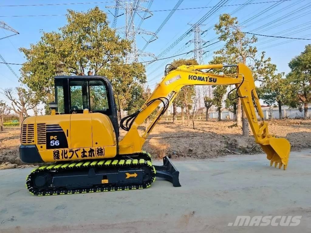 Komatsu PC 56-7 小型挖土機/掘鑿機<7t(小型挖掘機)