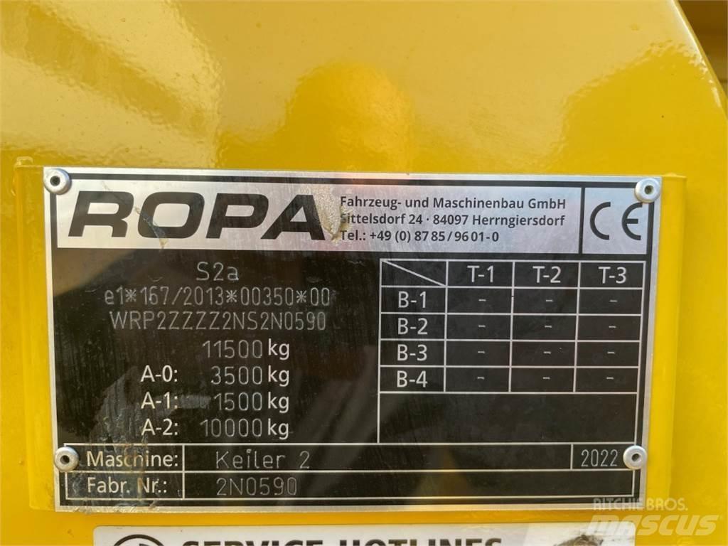 Ropa KEILER 2 馬鈴薯收穫機和挖掘機