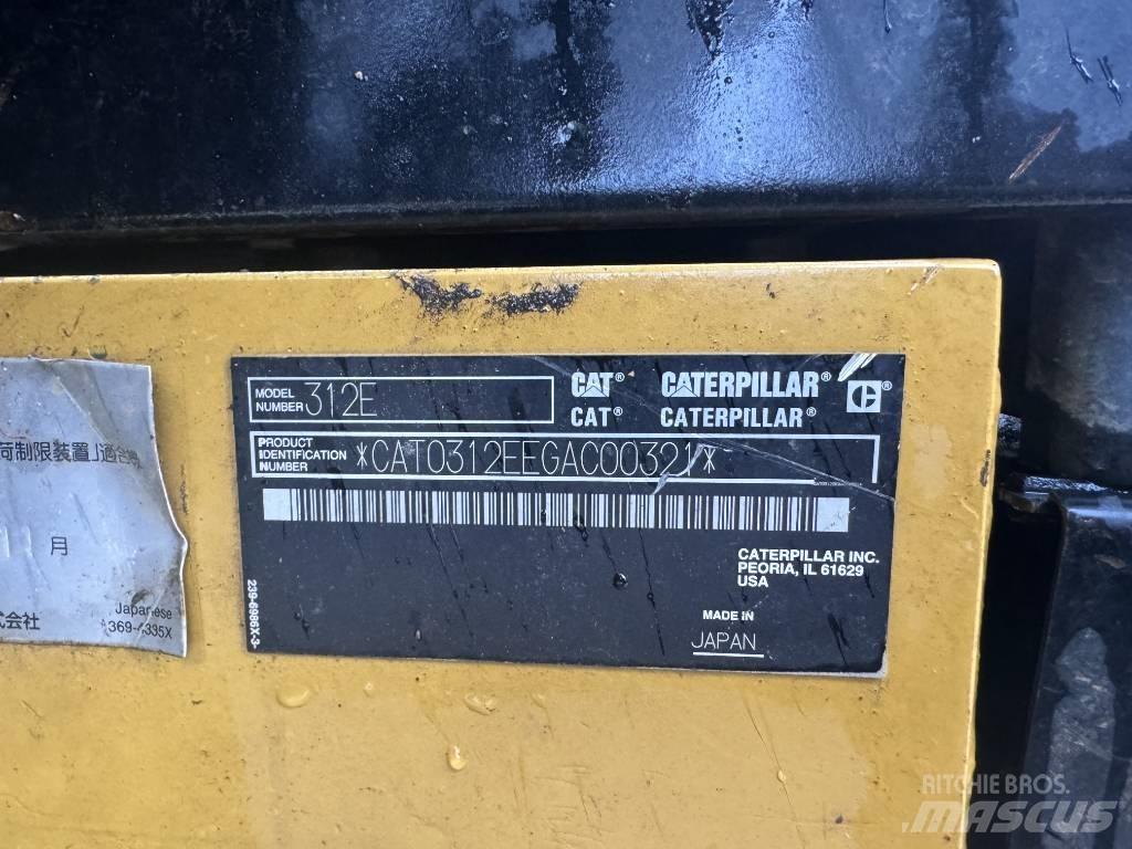 CAT 312E 履帶式 挖土機/掘鑿機/挖掘機