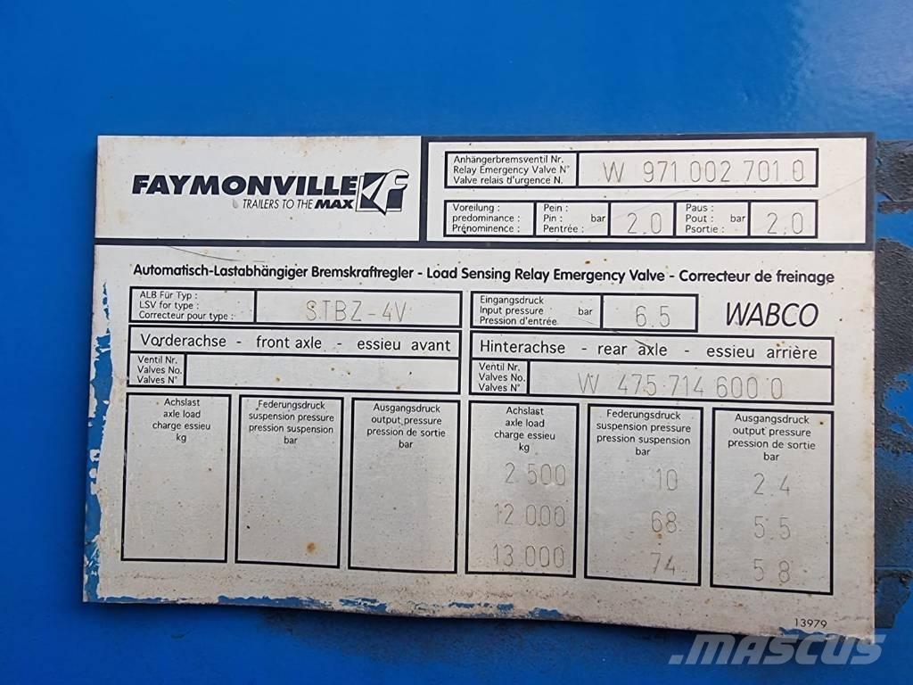 Faymonville STBZ-6VA 裝載運輸半拖車