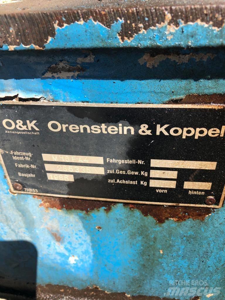 O&K MH6 FA4 旋轉式挖土機/掘鑿機/挖掘機