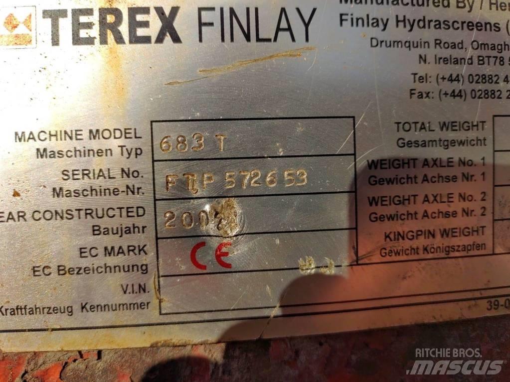 Finlay Terex 683 移動式篩選機