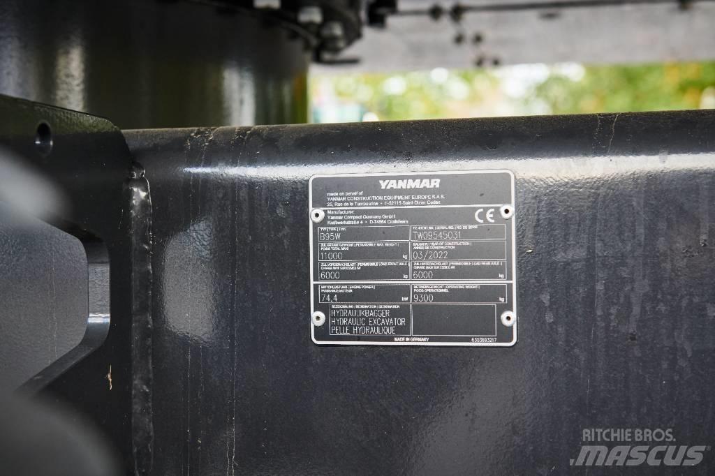 Yanmar B95W 旋轉式挖土機/掘鑿機/挖掘機