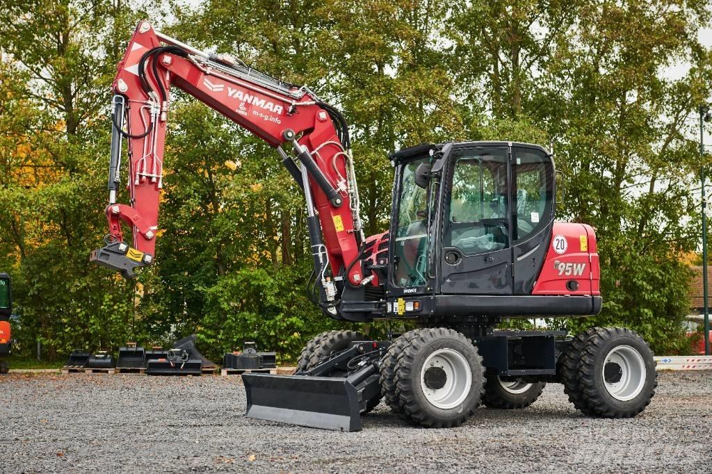 Yanmar B95W 旋轉式挖土機/掘鑿機/挖掘機