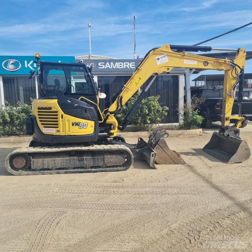 Yanmar Vio 80-1A 中型挖土機/掘鑿機/挖掘機 7t-12t