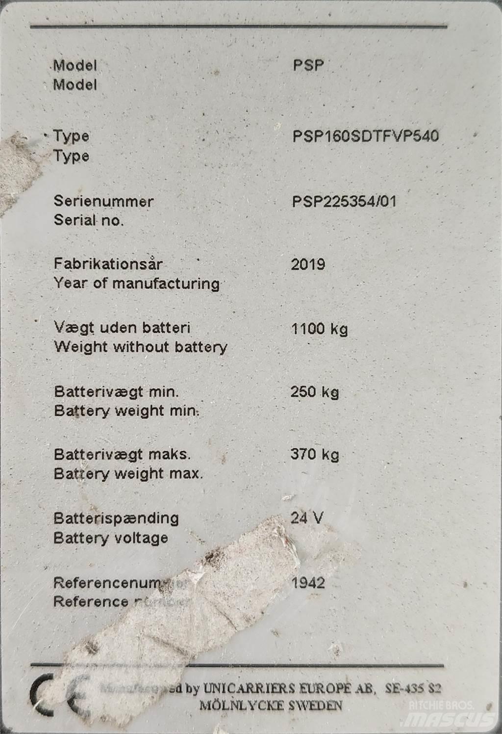 Atlet PSP160 平台型低架升降機