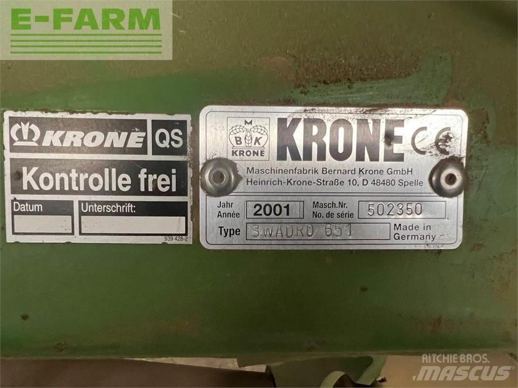 Krone Swadro 651 堆草機