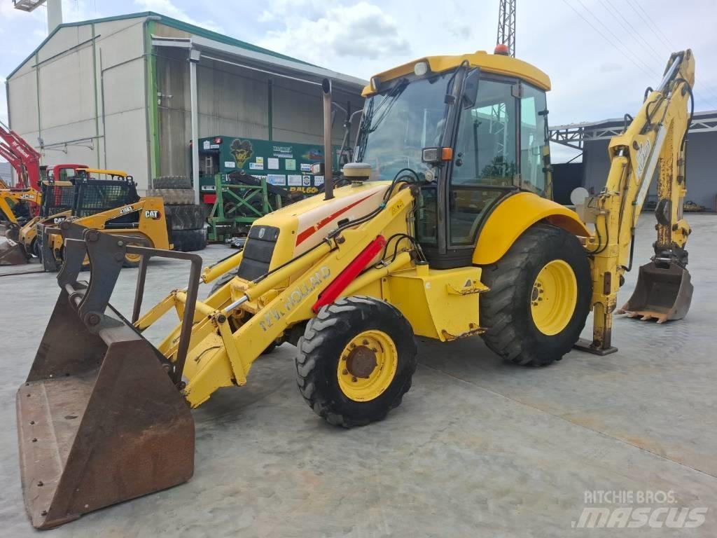 New Holland LB 110 B 反鏟裝載機