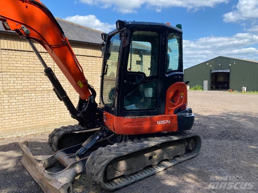 Kubota Kx057 小型挖土機/掘鑿機<7t(小型挖掘機)