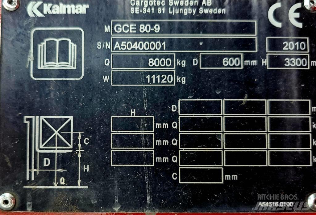 Kalmar GCE 80-9 液化石油氣LPG卡車