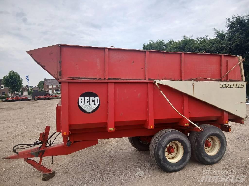 Beco super 1200 傾卸式拖車