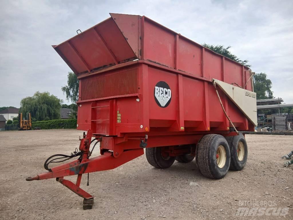 Beco super 1200 傾卸式拖車