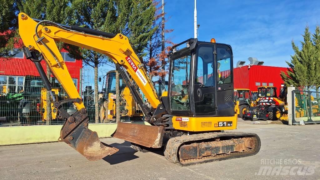 JCB 51 R-1 小型挖土機/掘鑿機<7t(小型挖掘機)