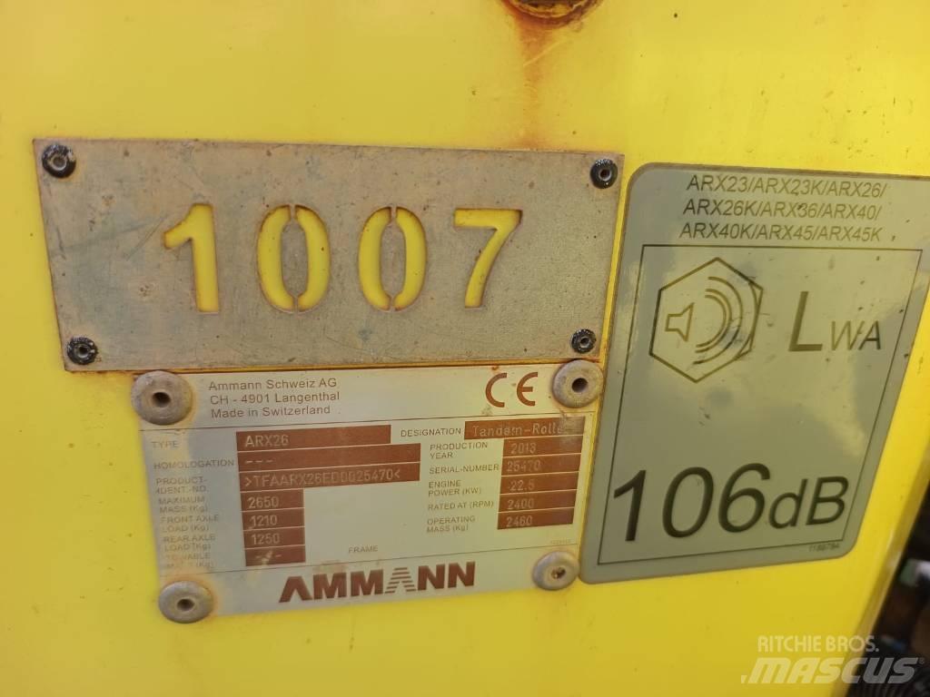 Ammann ARX 26 雙輪滾壓機