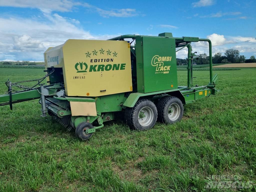 Krone Comprima F125 圓型牧草打包機
