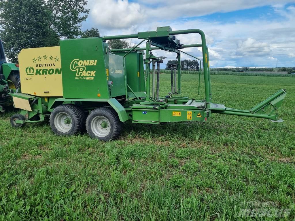 Krone Comprima F125 圓型牧草打包機