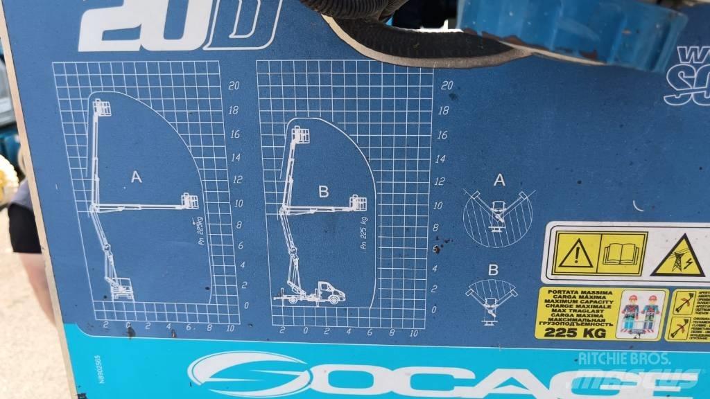 Socage 20d 卡車裝載高空作業車