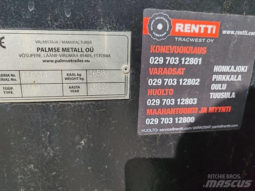 Palmse Trailer 1600 傾卸式拖車