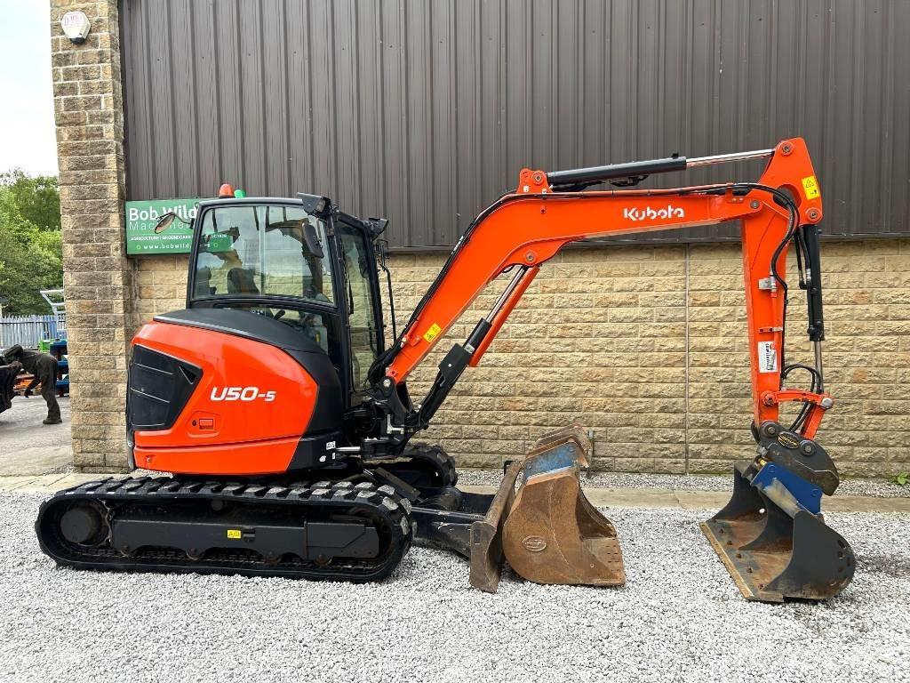 Kubota U50-4 小型挖土機/掘鑿機<7t(小型挖掘機)
