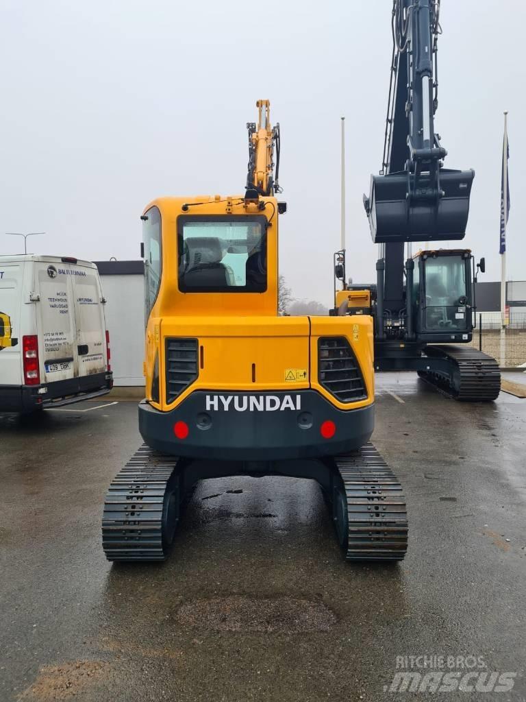 Hyundai R60CR-9A 小型挖土機/掘鑿機<7t(小型挖掘機)