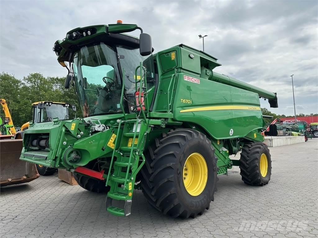 John Deere T 670 i 聯合收穫機