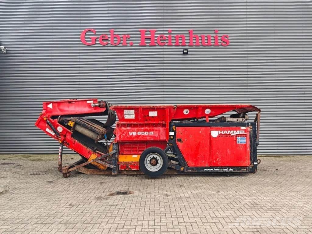 Hammel VB 650 D 廢棄物撕碎機