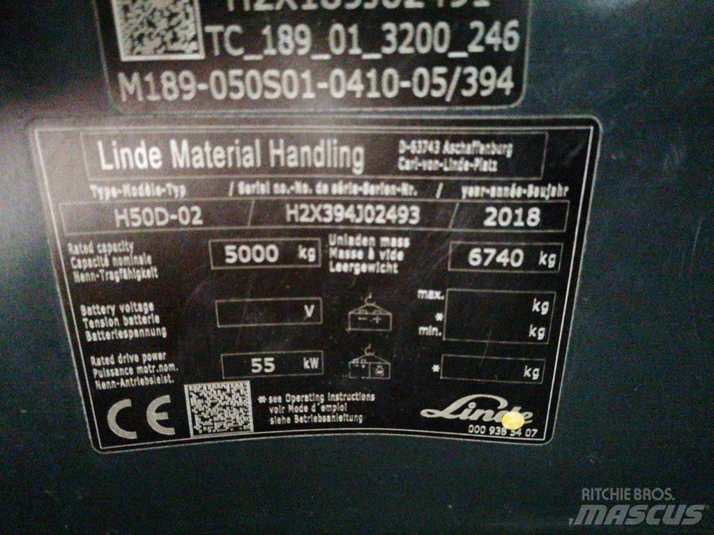 Linde H50D-02 柴油卡車