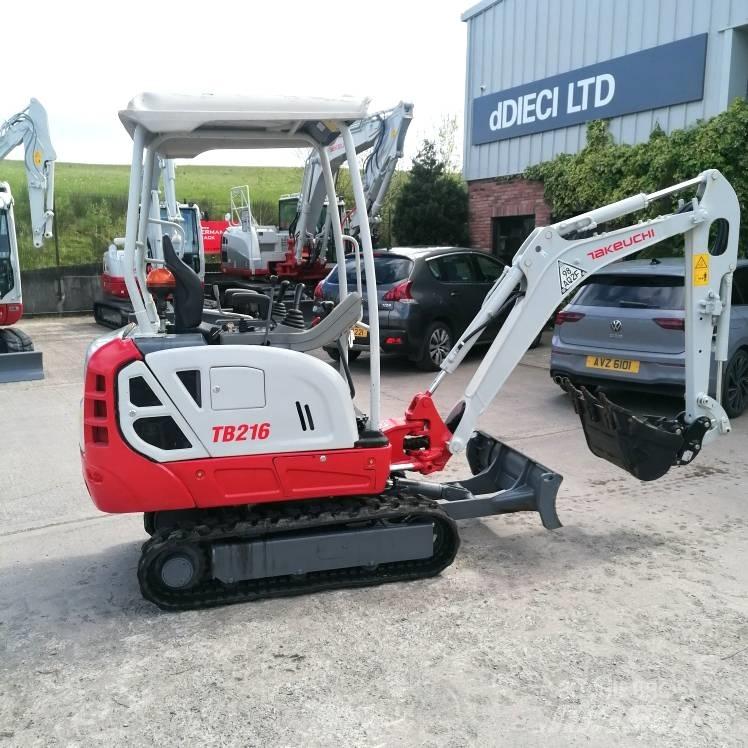 Takeuchi TB216 小型挖土機/掘鑿機<7t(小型挖掘機)