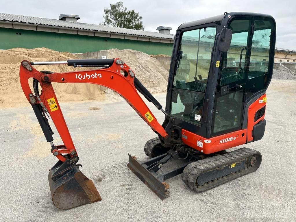 Kubota KX 016-4 小型挖土機/掘鑿機<7t(小型挖掘機)