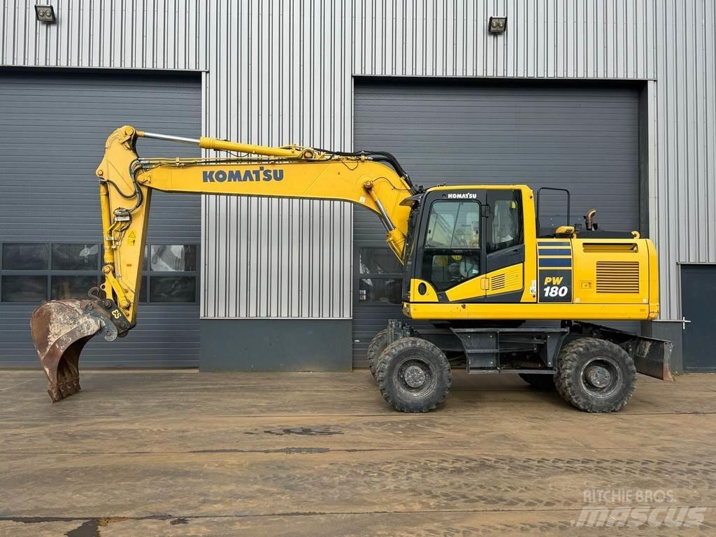 Komatsu PW180-11 旋轉式挖土機/掘鑿機/挖掘機