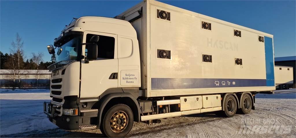 Scania R450 動物運輸貨卡車
