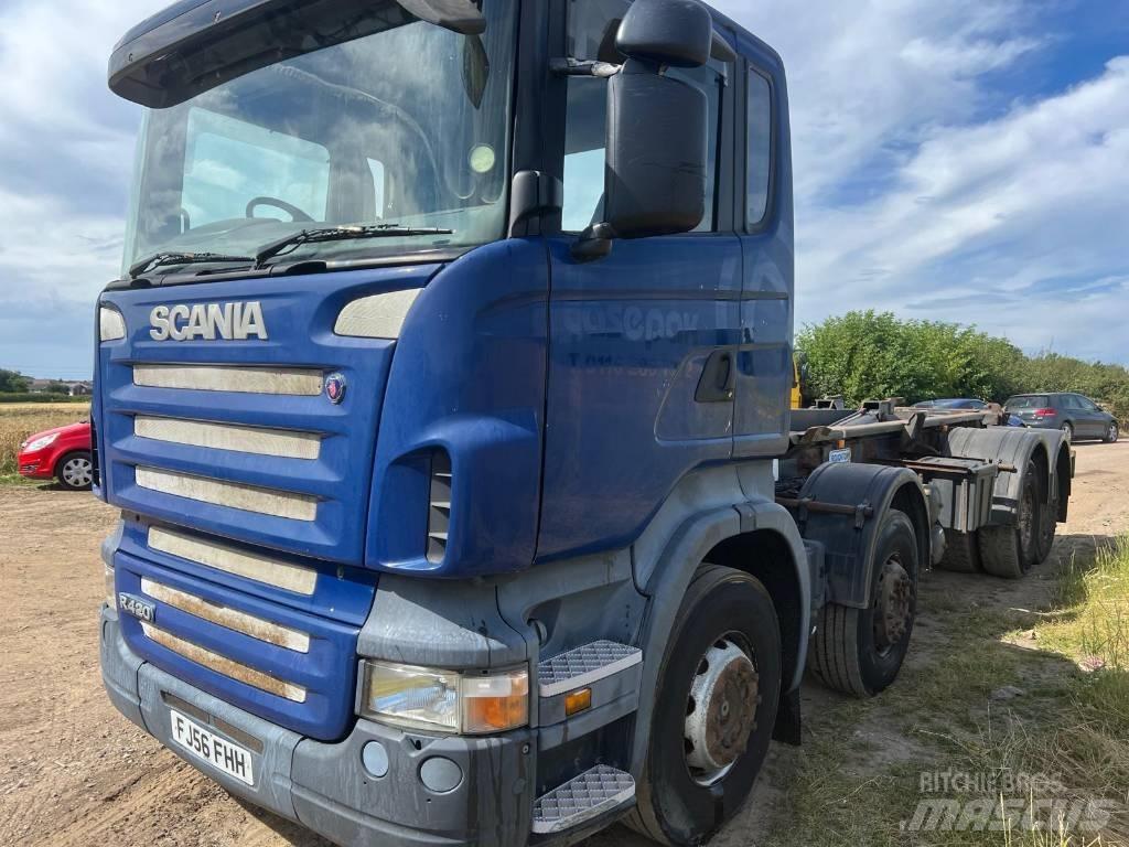 Scania R420 吊鉤式起重車