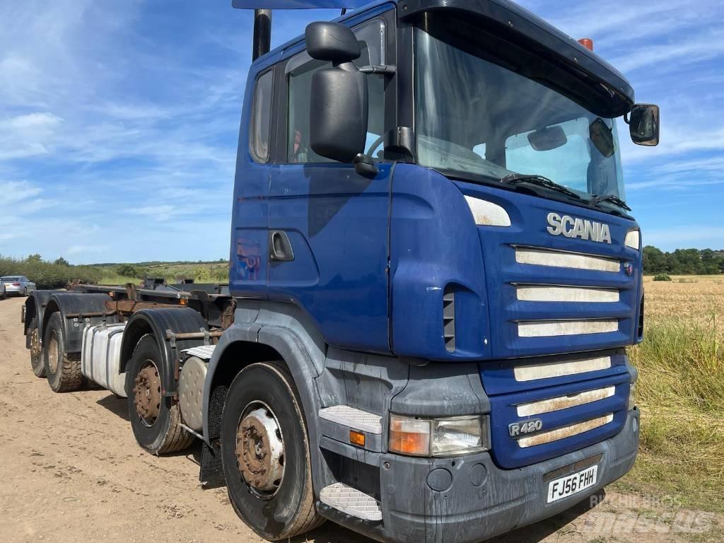 Scania R420 吊鉤式起重車