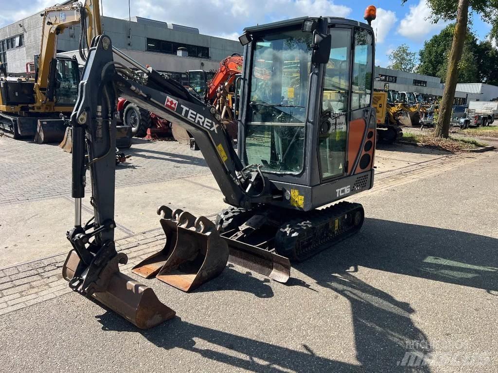 Terex TC16 小型挖土機/掘鑿機<7t(小型挖掘機)