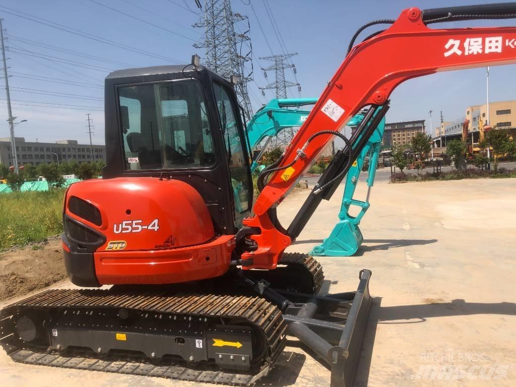 Kubota U 55 小型挖土機/掘鑿機<7t(小型挖掘機)