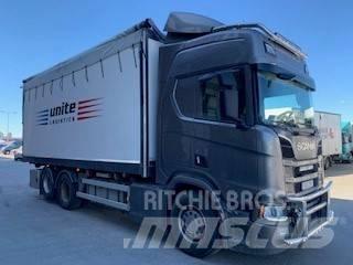 Scania R580 Flisbil 碎木貨車