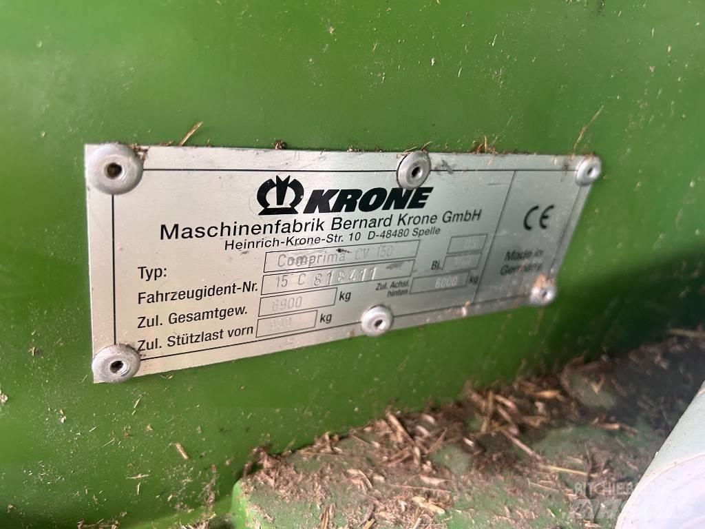 Krone CV150XC 圓型牧草打包機