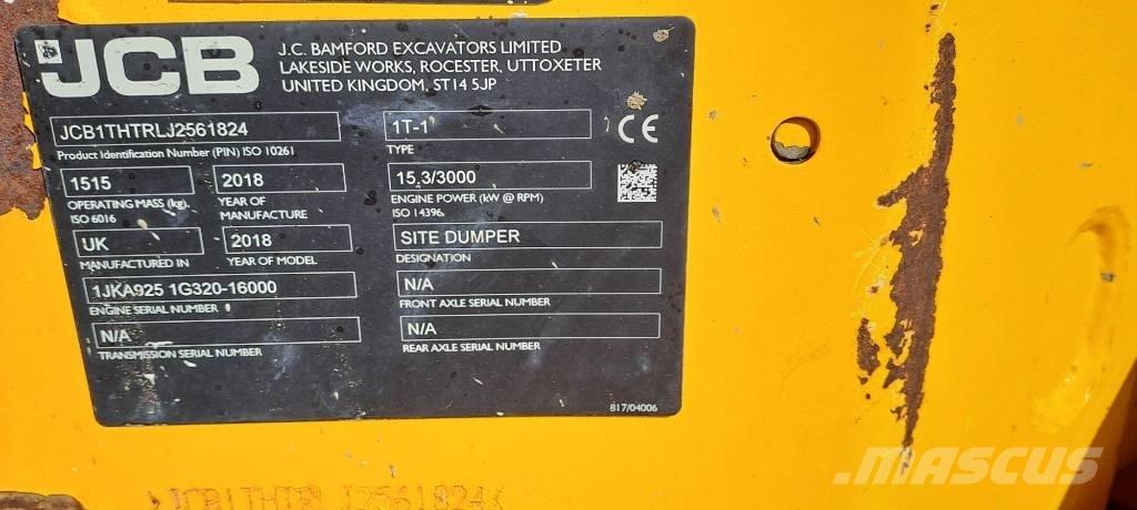 JCB 1 T 側卸礦車