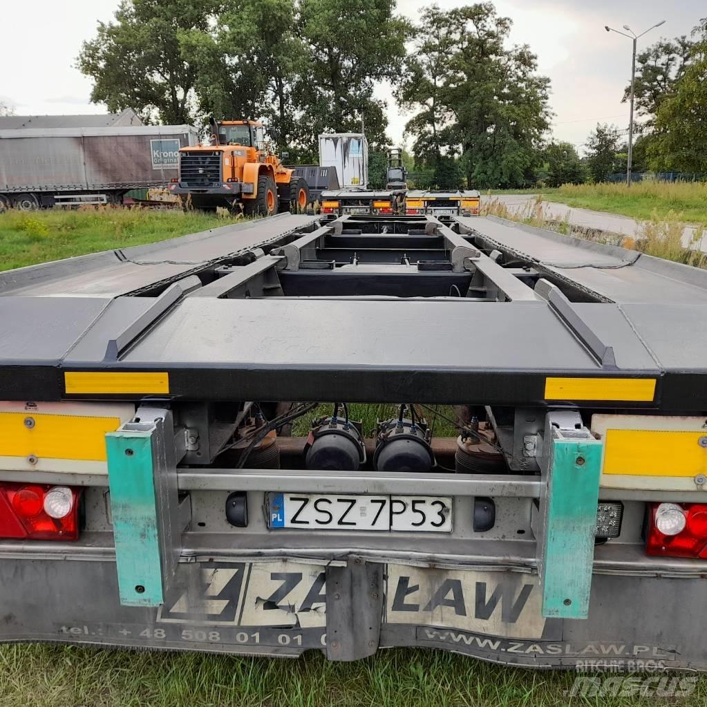 Zaslaw D-659-K2-BNB 貨櫃框架拖車