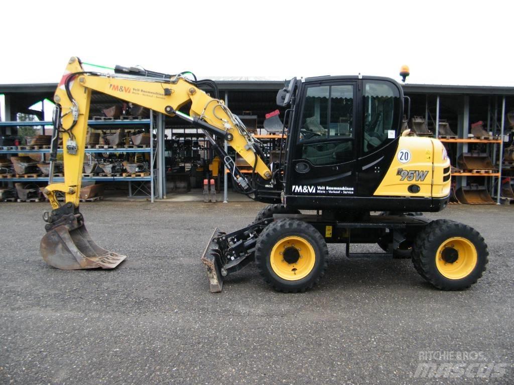 Yanmar B95W 旋轉式挖土機/掘鑿機/挖掘機