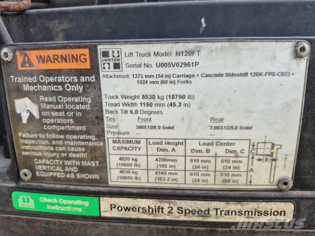 Hyster H 120 堆高機(叉車)-其他