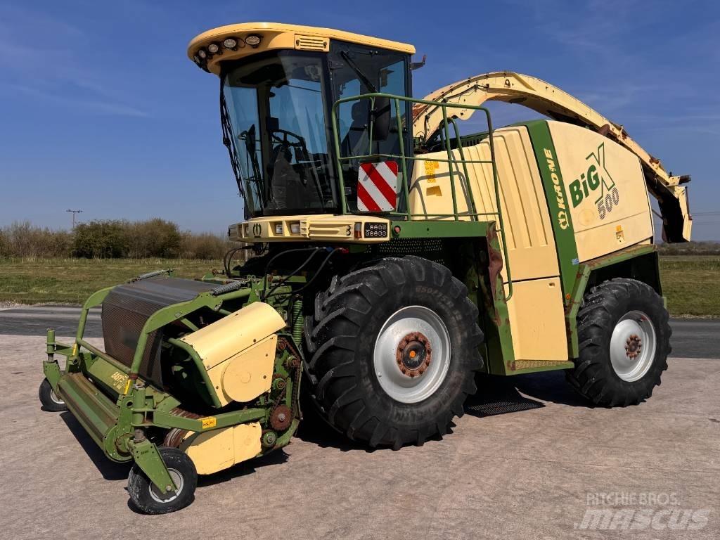 Krone Big X 500 自走式飼料採集機