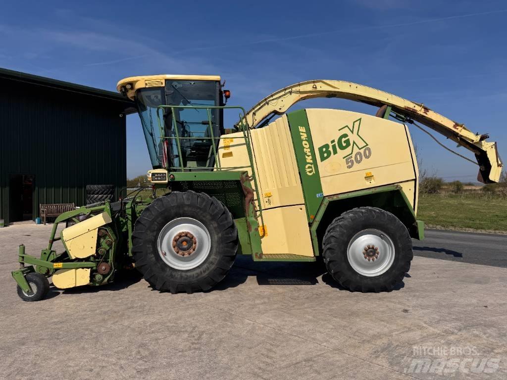 Krone Big X 500 自走式飼料採集機