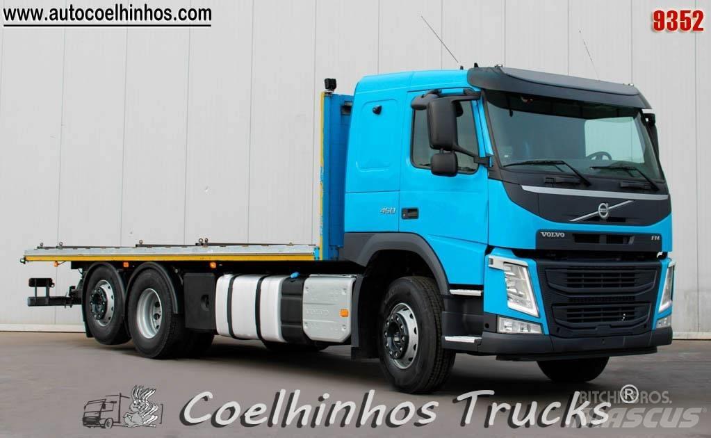 Volvo FM 450 平板式/側卸式卡車