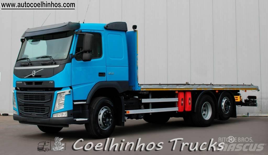 Volvo FM 450 平板式/側卸式卡車