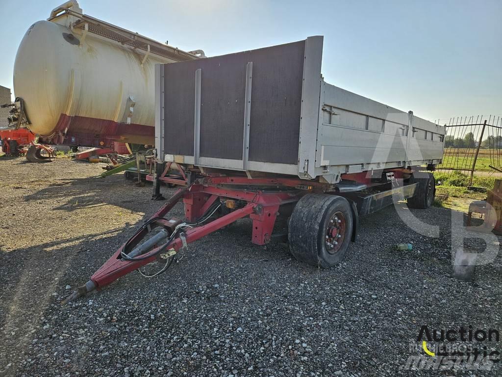 Krone AZ 平板式/側卸式拖車