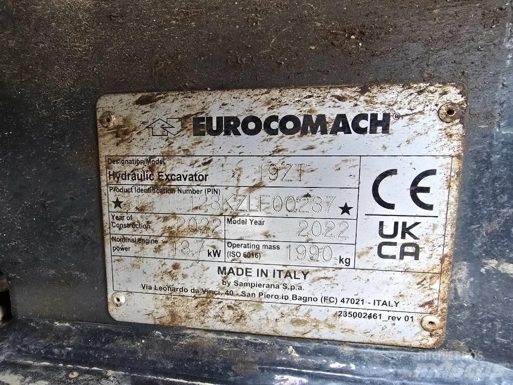 Eurocomach 19 ZT 小型挖土機/掘鑿機<7t(小型挖掘機)