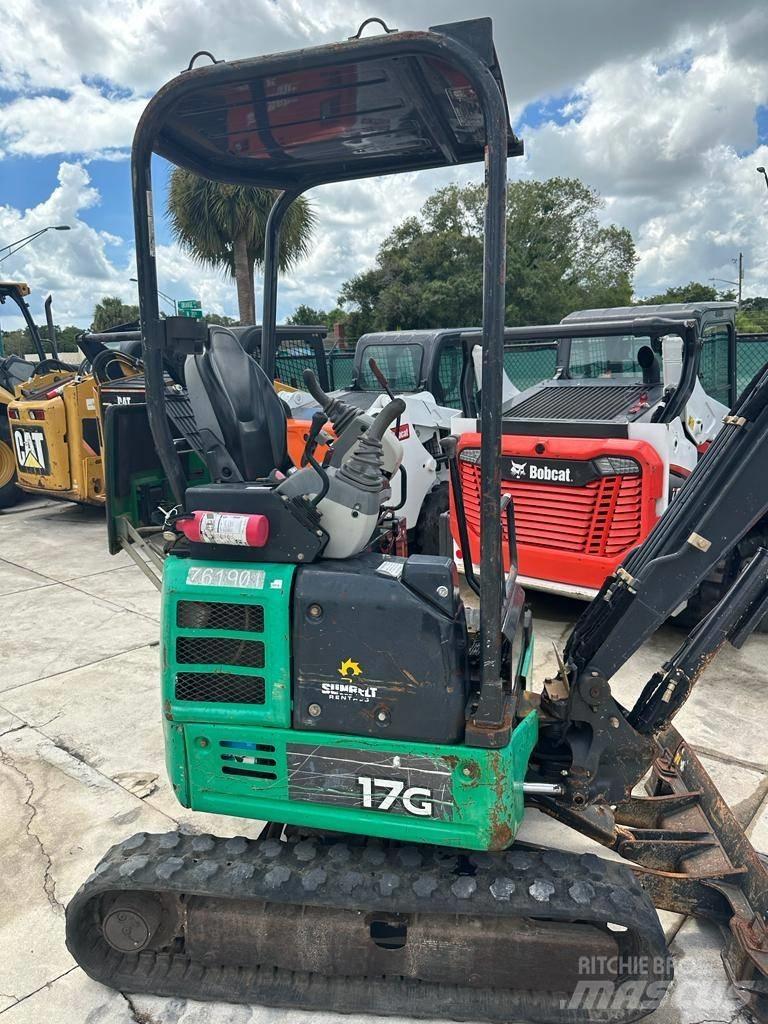 John Deere 17G 小型挖土機/掘鑿機<7t(小型挖掘機)
