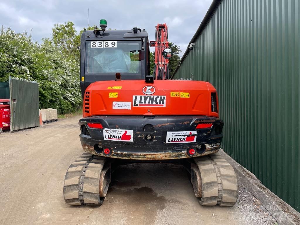 Kubota KX 080-4 中型挖土機/掘鑿機/挖掘機 7t-12t